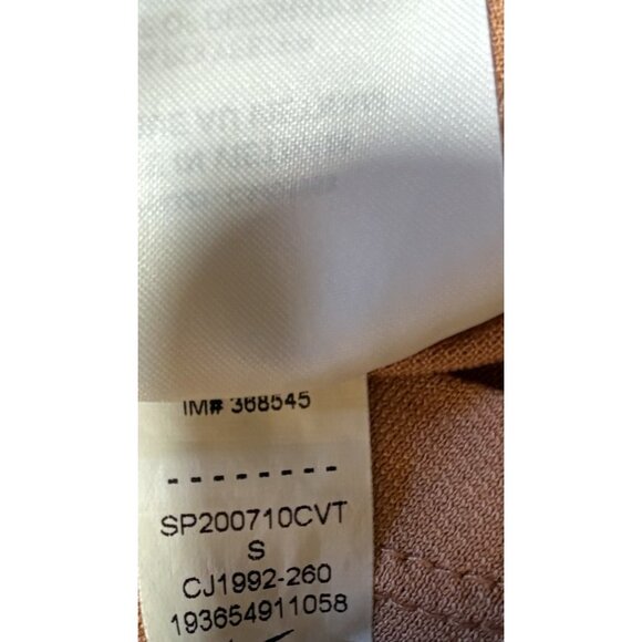 Nike Runway Tank Peach Beige Strappy Sleeveless Running Athleisure Gym Sz S - Picture 5 of 8